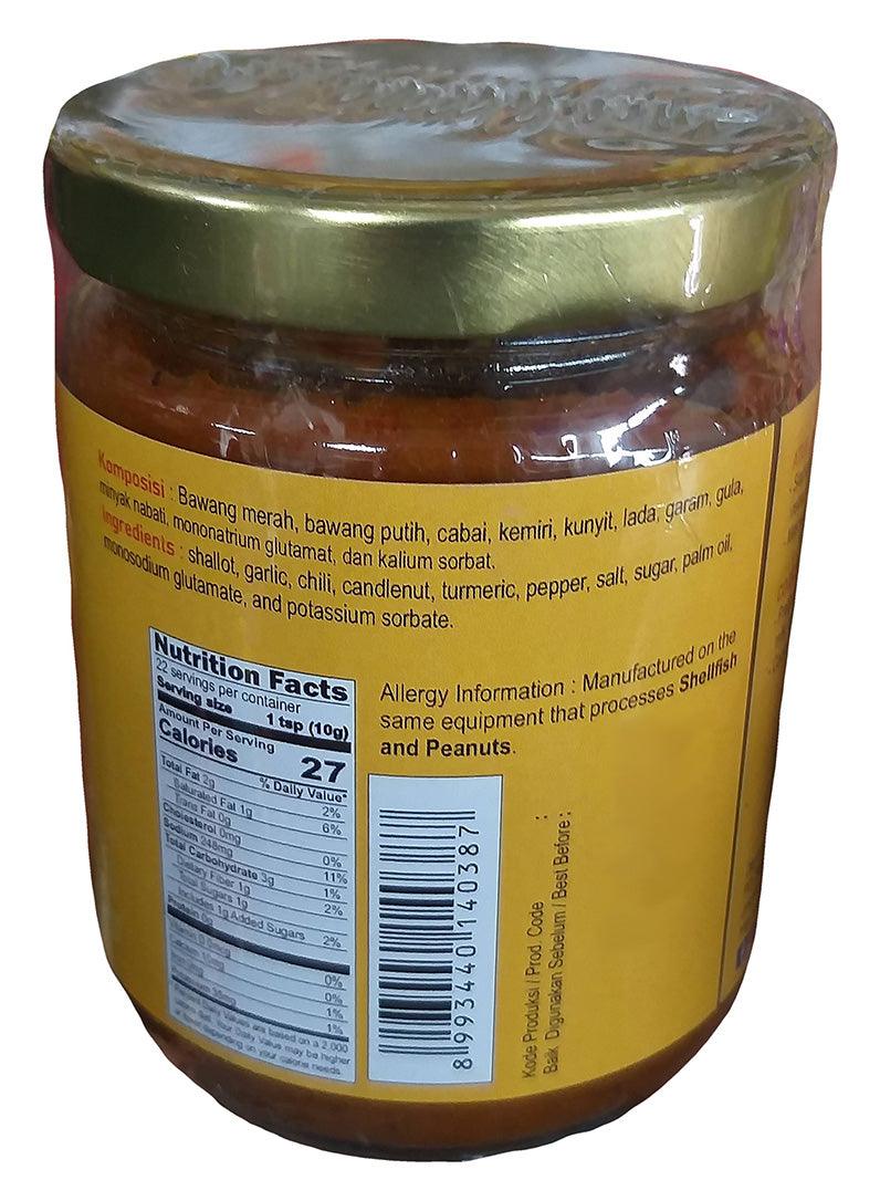Cap Ibu - Bumbu Kari Ayam, 7.8 Ounces, (1 Jar) - Mighty Depot