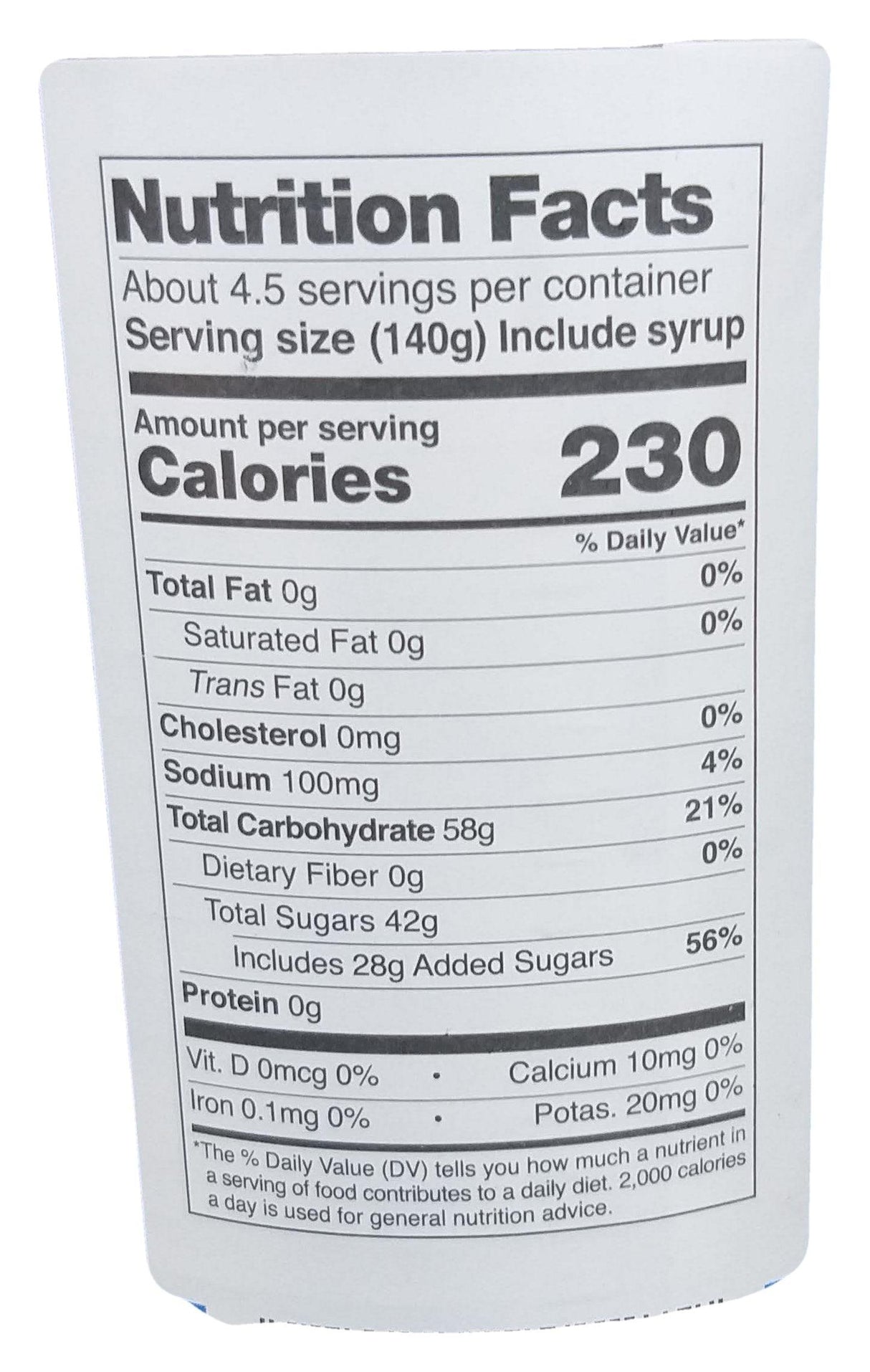 Cock Brand - Palm Seed in Heavy Syrup, 1.6 Pounds, (1 Can) - Mighty Depot