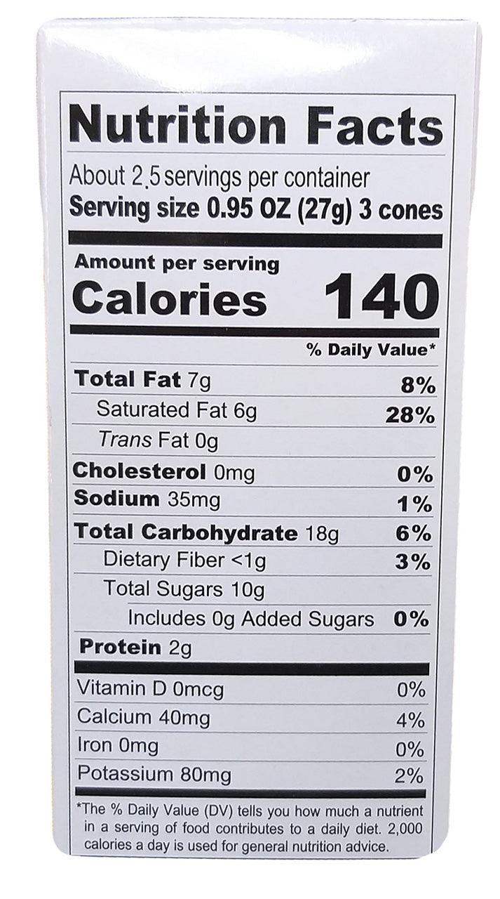 Hapi - Bing Bing Cone Snack with Banana Flavored Filling, 2.5 Ounces, (1 Box) - Mighty Depot