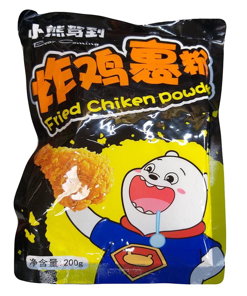 Bear Coming - Fried Chicken Powder, 7.05 Ounces, (1 Bag) - Mighty Depot