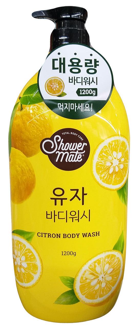 Shower Mate - Citron Body Wash, 2.64 Pounds, (1 Bottle) - Mighty Depot