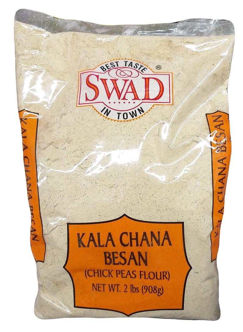 Swad - Kala Chana Besan, 2 Pounds, (1 Bag) - Mighty Depot