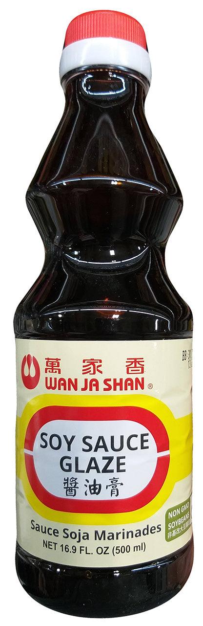 Wan Ja Shan - Soy Sauce Glaze, 1 Pound, (1 Bottle) - Mighty Depot