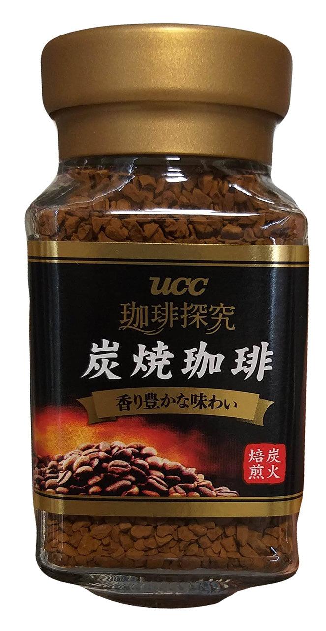 UCC - Charcoal Roasted Instant Coffee, 3.17 Ounces, (1 Jar) - Mighty Depot