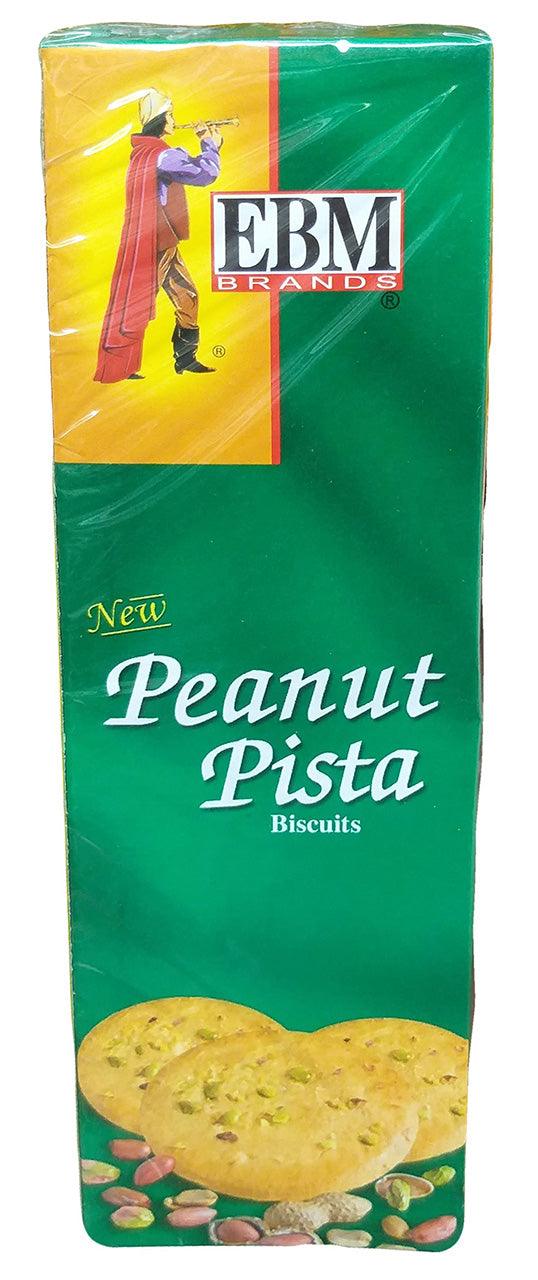 EBM Brands - Peanut Pista Biscuits, 4.17 Ounces, (1 Box) - Mighty Depot