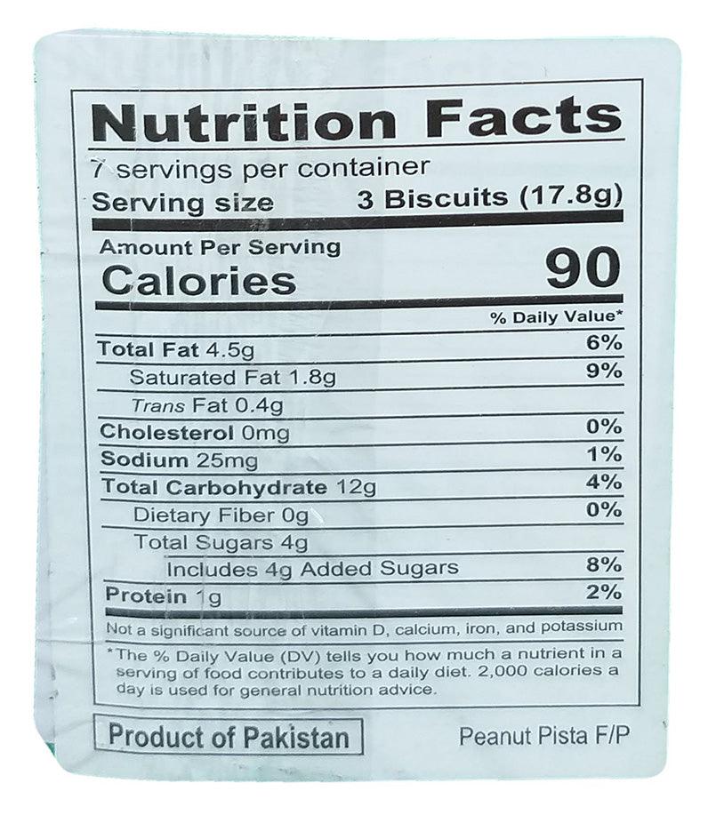 EBM Brands - Peanut Pista Biscuits, 4.17 Ounces, (1 Box) - Mighty Depot