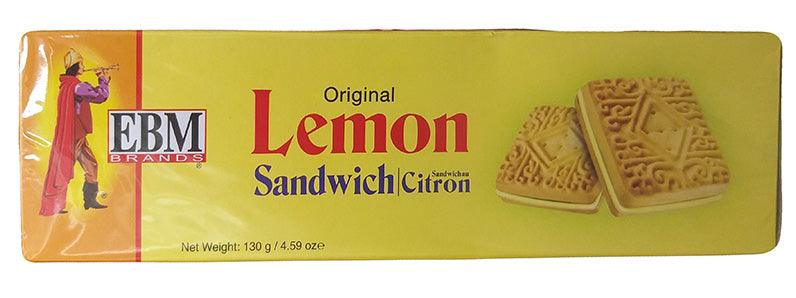 EBM Brands - Original Lemon Sandwich Citron, 4.59 Ounces, (1 Box) - Mighty Depot
