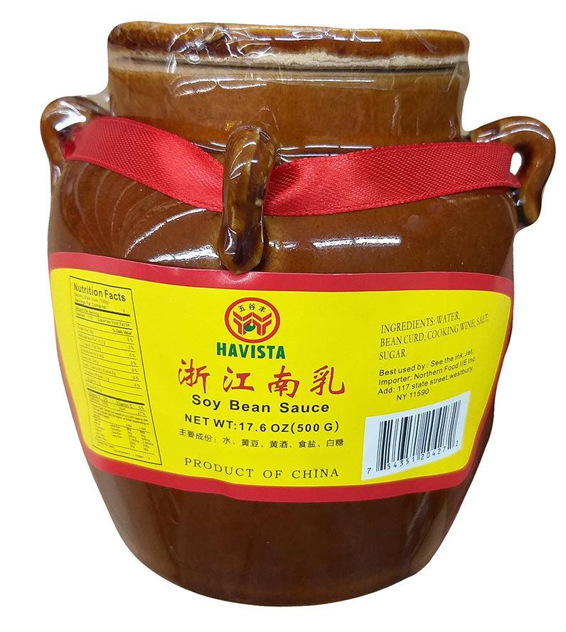 Havista - Soy Bean Sauce, 1.1 Pounds, (1 Jar) - Mighty Depot