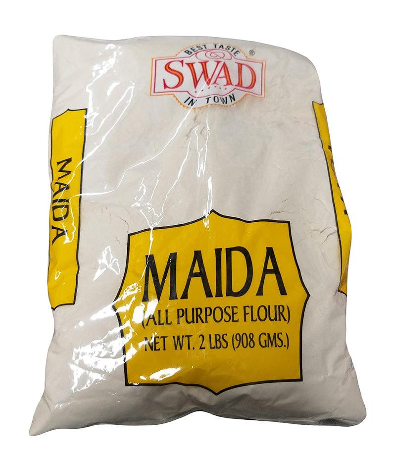 Swad - Maida All Purpose Flour, 2 Pounds, (1 Bag) - Mighty Depot