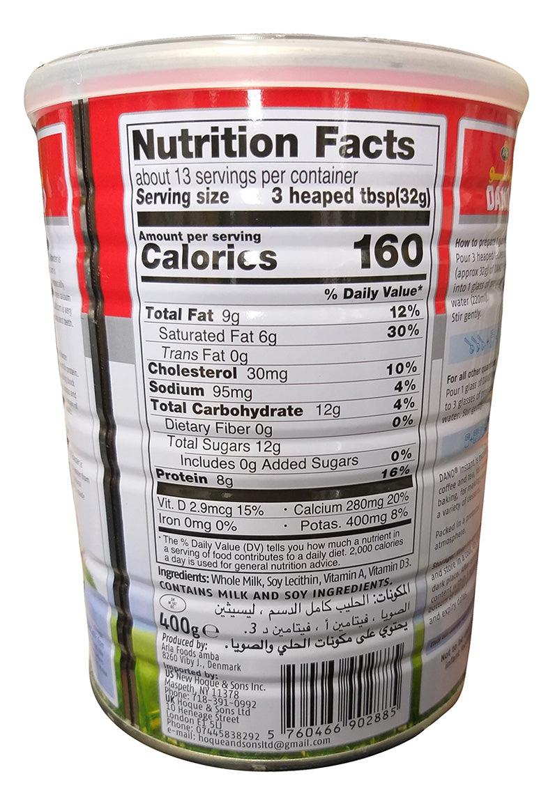 Arla - Dano Dry Whole Milk, 14.1 Ounces, (1 Can) - Mighty Depot