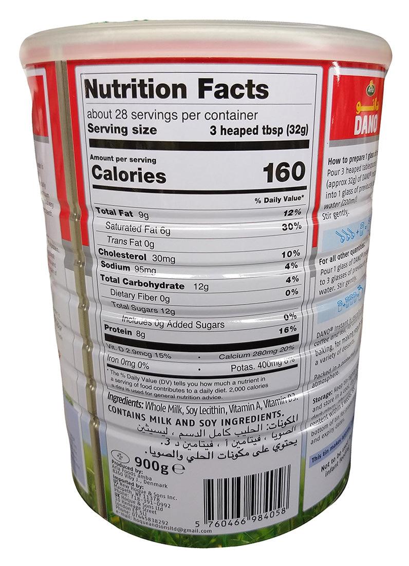Arla - Dano Dry Whole Milk, 1.98 Pounds, (1 Can) - Mighty Depot