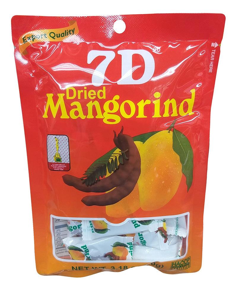 7D - Dried Mangorind, 3.18 Ounces, (1 Bag) - Mighty Depot
