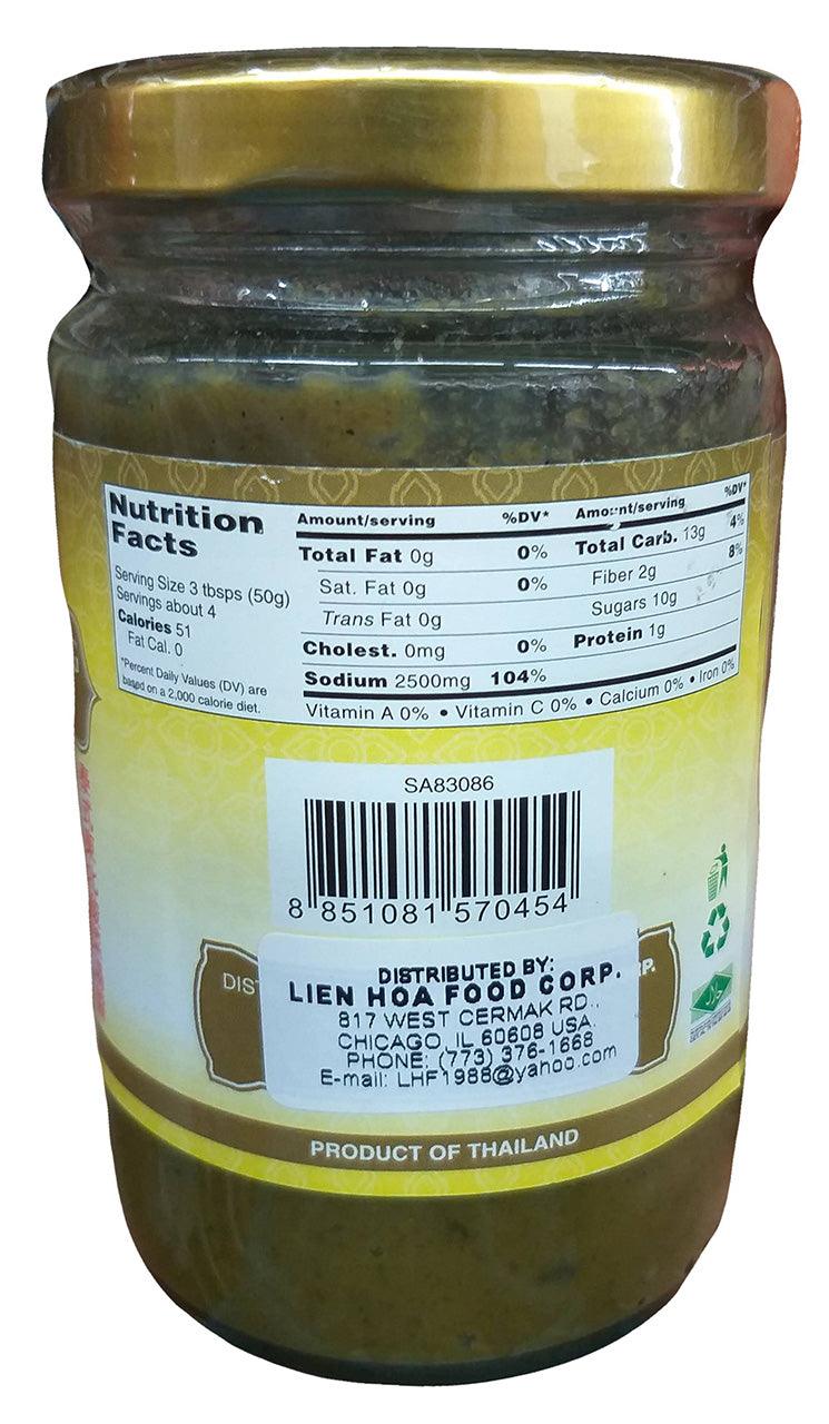 Thai Flavour - Instant Thai Vegetable Soup Paste, 8 Ounces, (1 Jar) - Mighty Depot