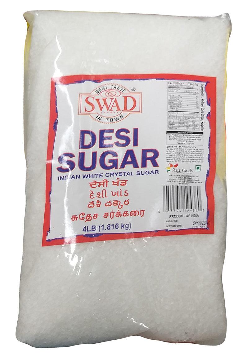 Swad - Desi Sugar, 4 Pounds, (1 Bag) - Mighty Depot
