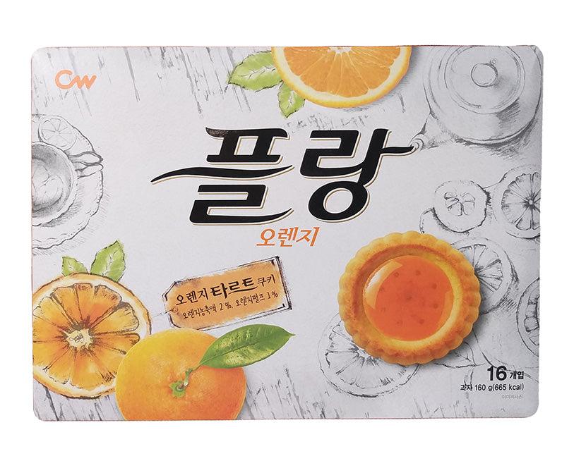 CW - Fruit Puree Tart Flan Cookie, 5.64 Ounces, (1 Box) - Mighty Depot