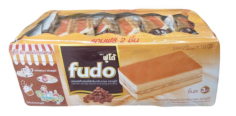 Bahn - Fudo Layer Cake (Coffee), 14.6 Ounces, (1 Box) - Mighty Depot