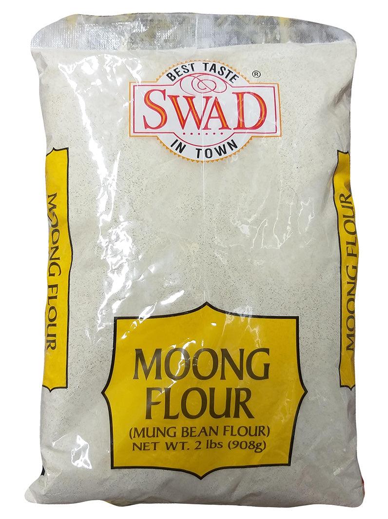 Swad - Moong Flour, 2 Pounds, (1 Bag) - Mighty Depot