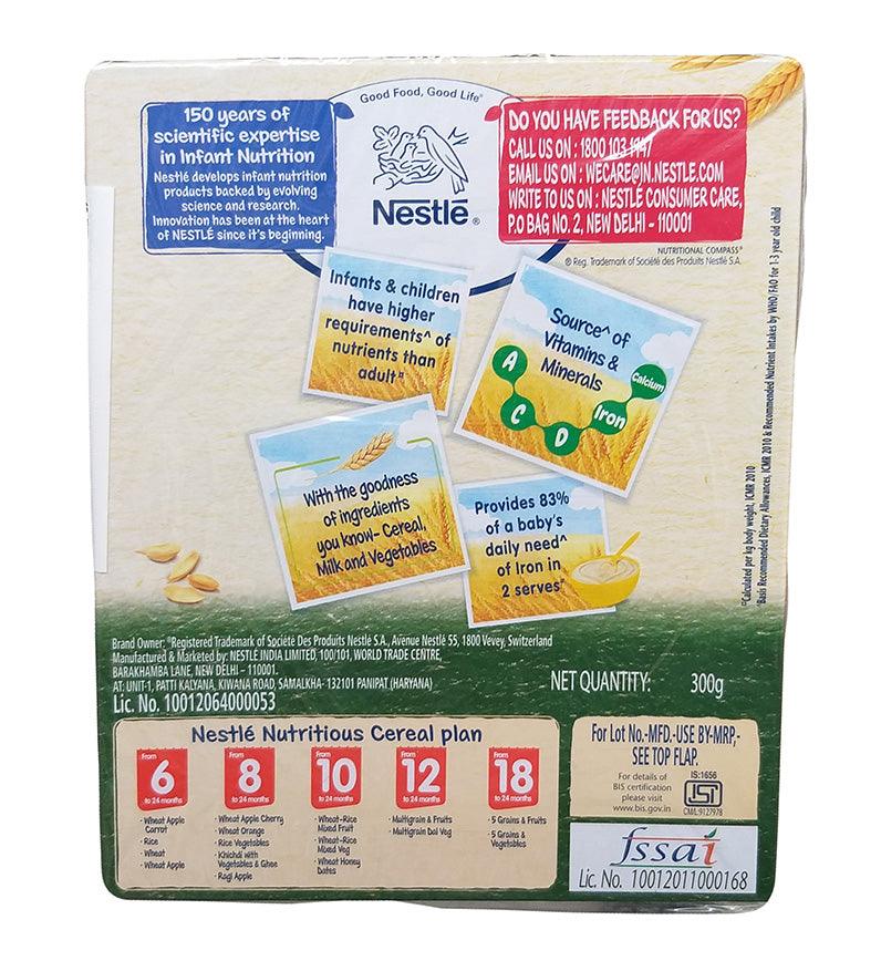 Nestle - Cerelac Baby Cereal with Milk (5 Grains and Vegetables), 10.58 Ounces, (1 Box) - Mighty Depot