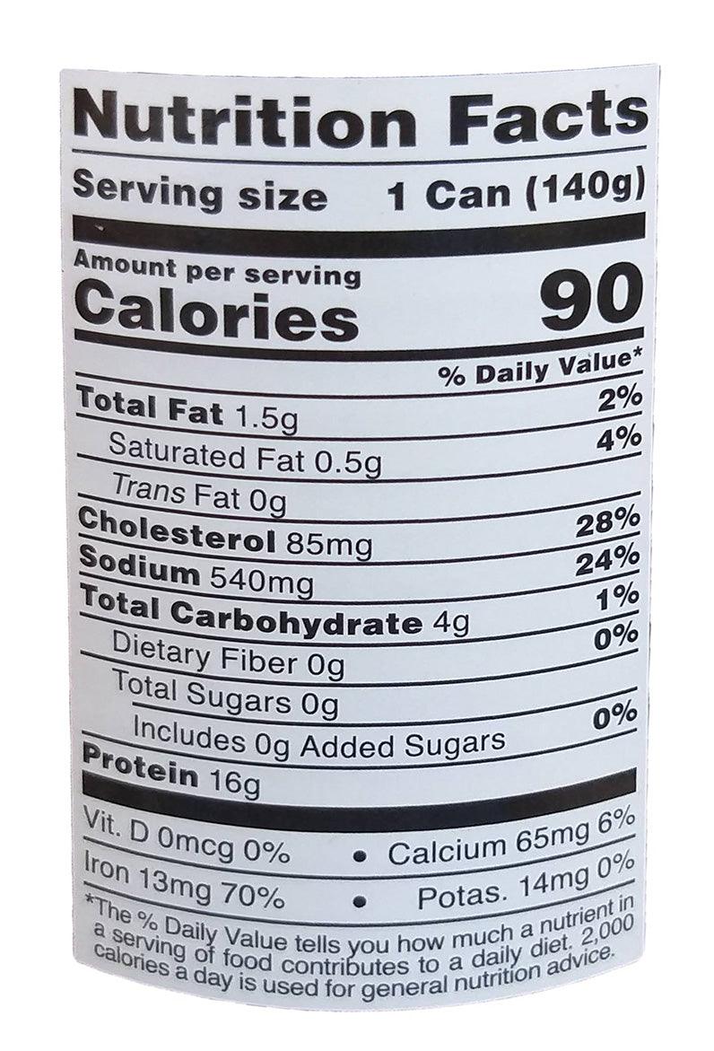 Roland - Whole Baby Clams, 10 Ounces, (1 Can) - Mighty Depot