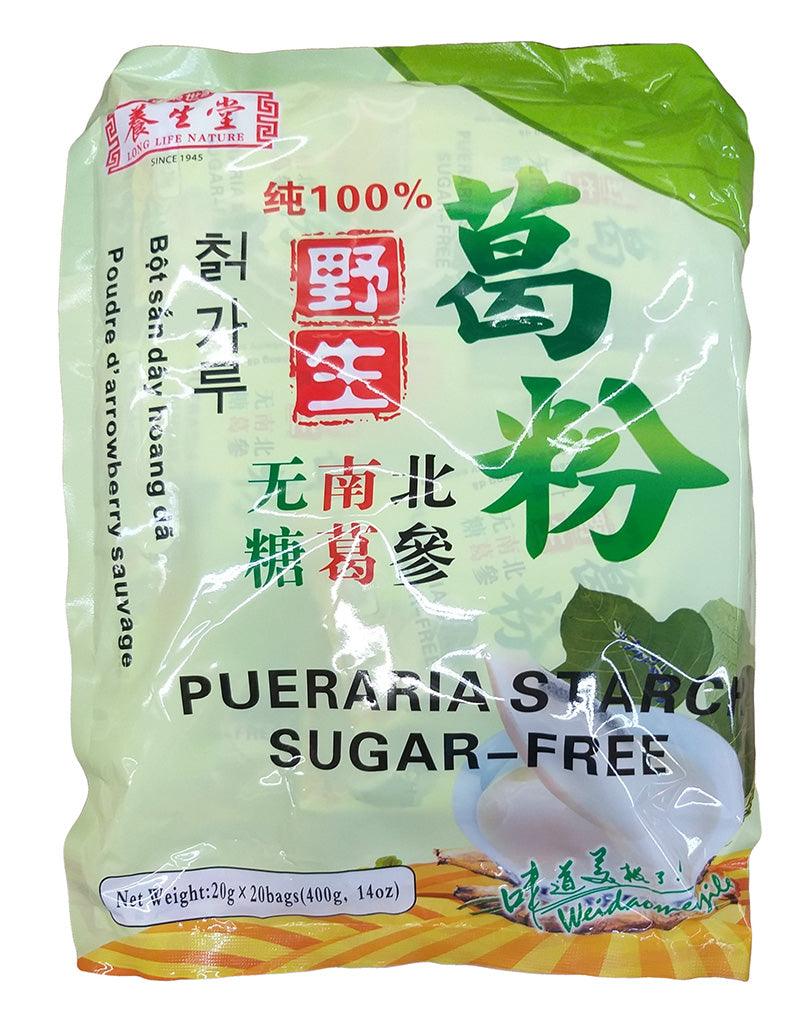 Long Life Nature - Pueraria Starch Sugar Free, 14 Ounces (1 Bag) - Mighty Depot
