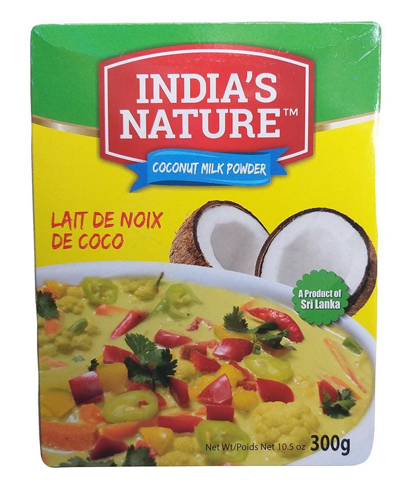 India's Nature - Coconut Milk Powder, 10.58 Ounces (1 Box) - Mighty Depot