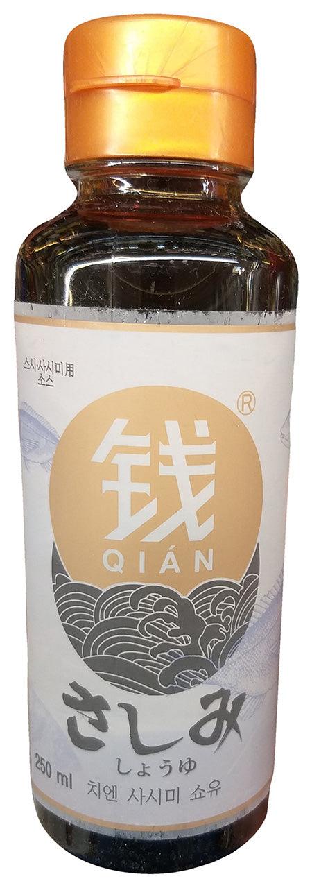 Qian - Sushi and Sashimi Soy Sauce, 8.45 Ounces (1 Bottle) - Mighty Depot