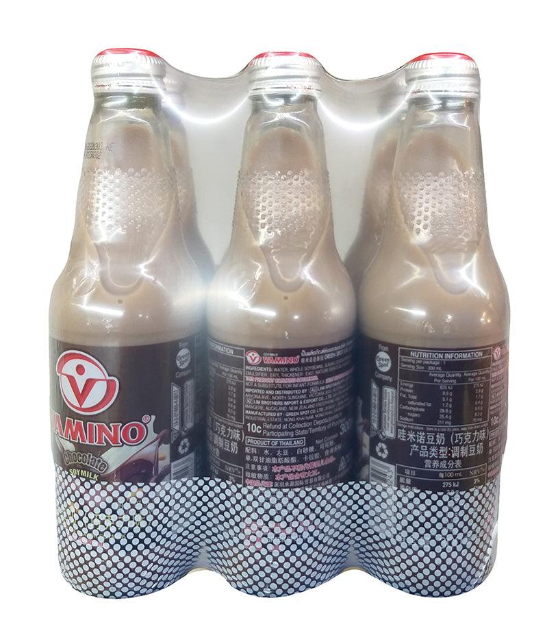 Vamino - Soy Milk (Chocolate), 10.1 Ounces (6 Bottles) - Mighty Depot