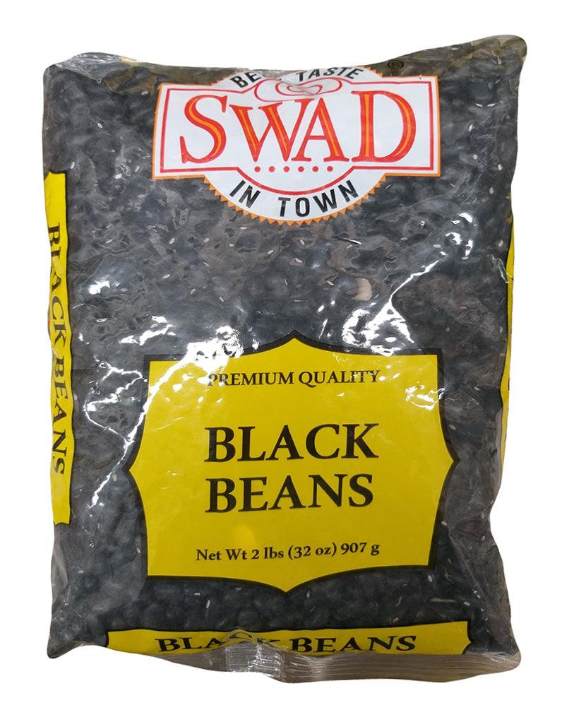 Swad - Black Beans, 2 Pounds (1 Bag) - Mighty Depot