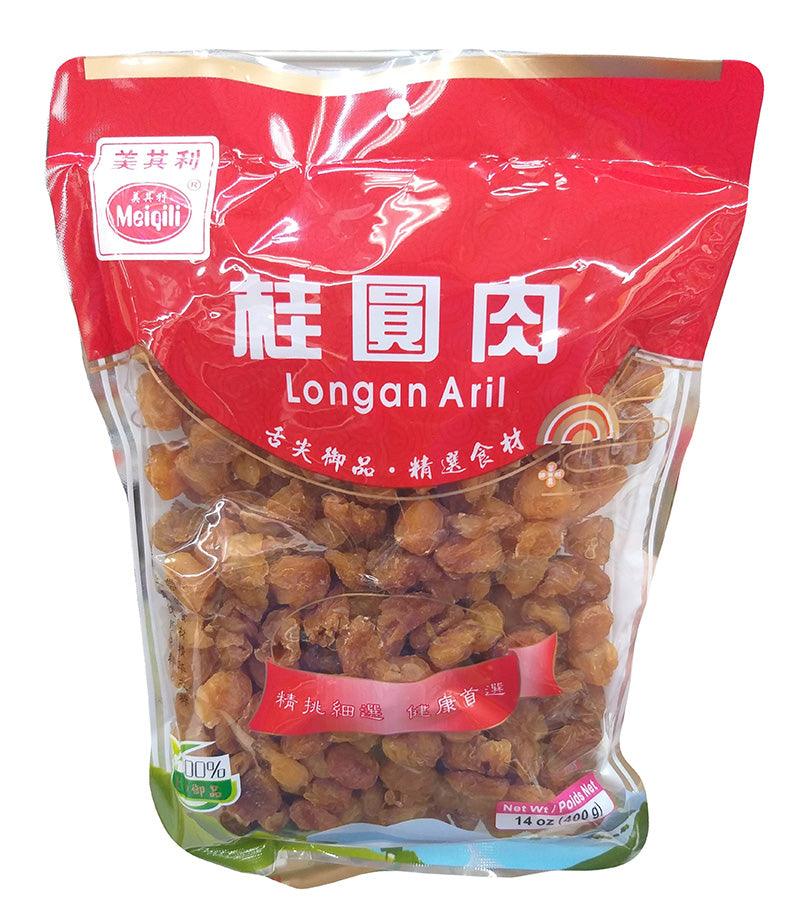Meiqili - Longan Aril, 14 Ounces (1 Bag) - Mighty Depot