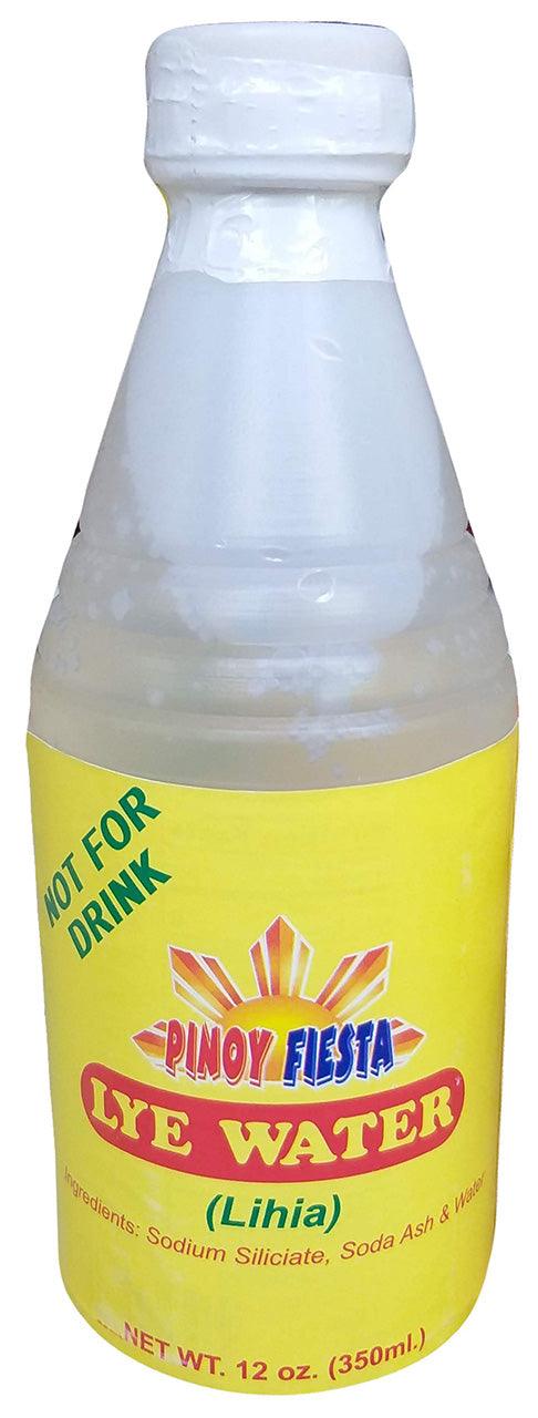 Pinoy Fiesta - Lye Water, 12 Ounces (1 Bottle) - Mighty Depot