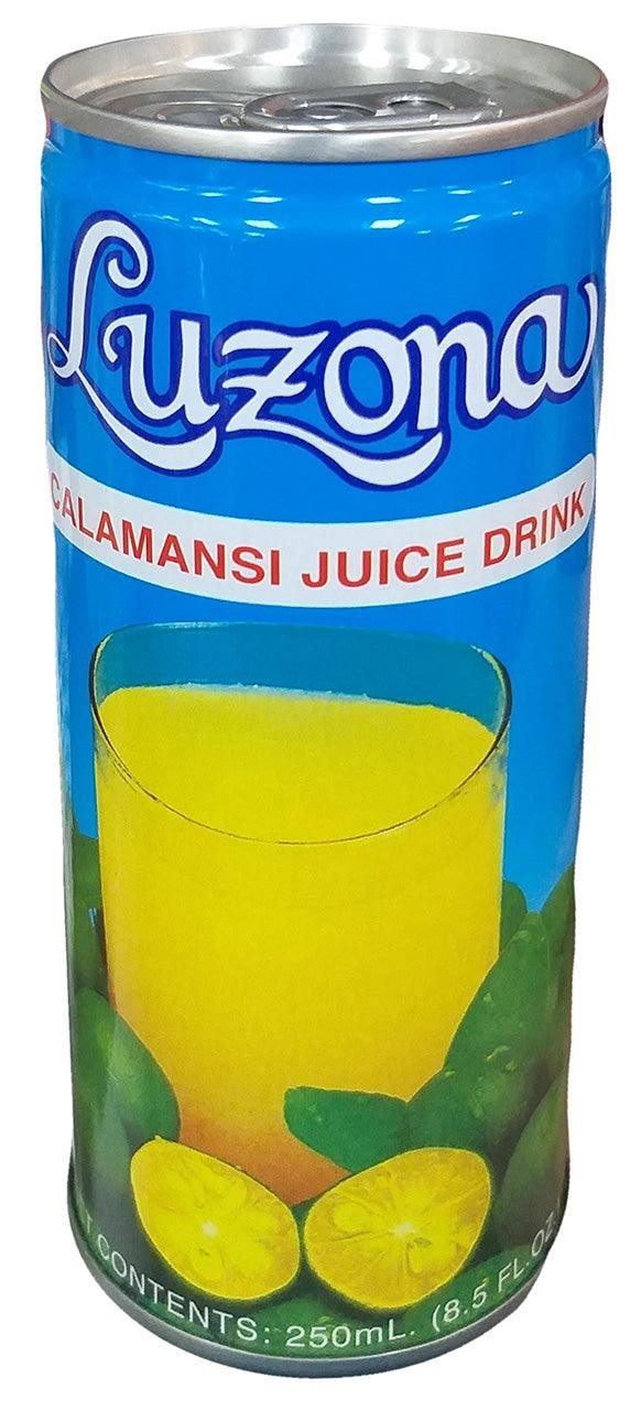Luzona - Calamansi Juice Drink, 8.5 Ounces (5 Cans) - Mighty Depot