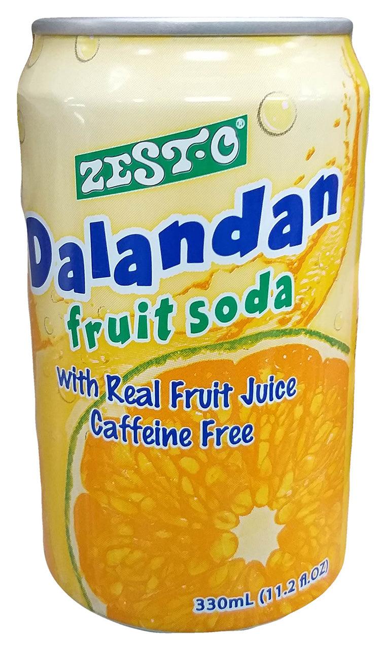 Zest-O - Fruit Soda (Dalandan), 11.2 Ounces (6 Cans) - Mighty Depot
