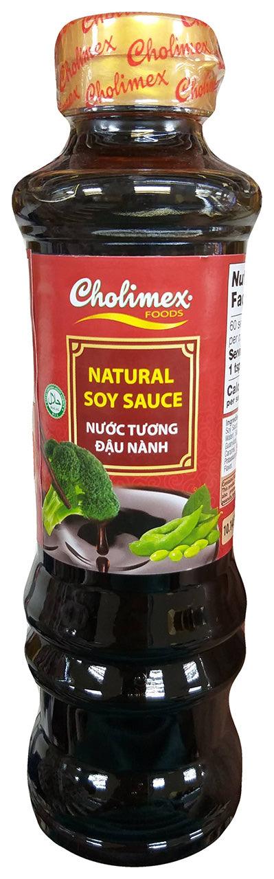 Cholimex Foods - Natural Soy Sauce, 10.14 Ounces (1 Bottle) - Mighty Depot