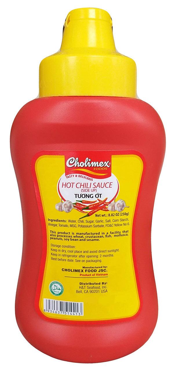 Cholimex Foods - Hot Chili Sauce, 8.82 Ounces (1 Bottle) - Mighty Depot