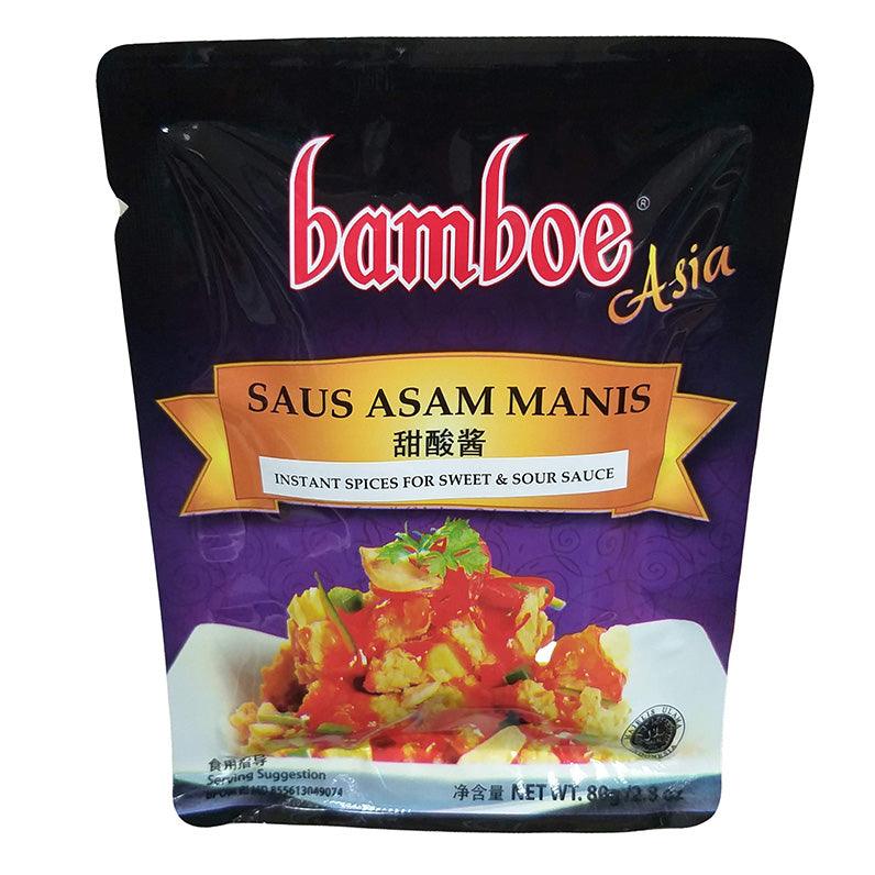 Bamboe Asia - Saus Asam Manis Instant Spices for Sweet and Sour Sauce, 2.3 Ounces (1 Pouch) - Mighty Depot