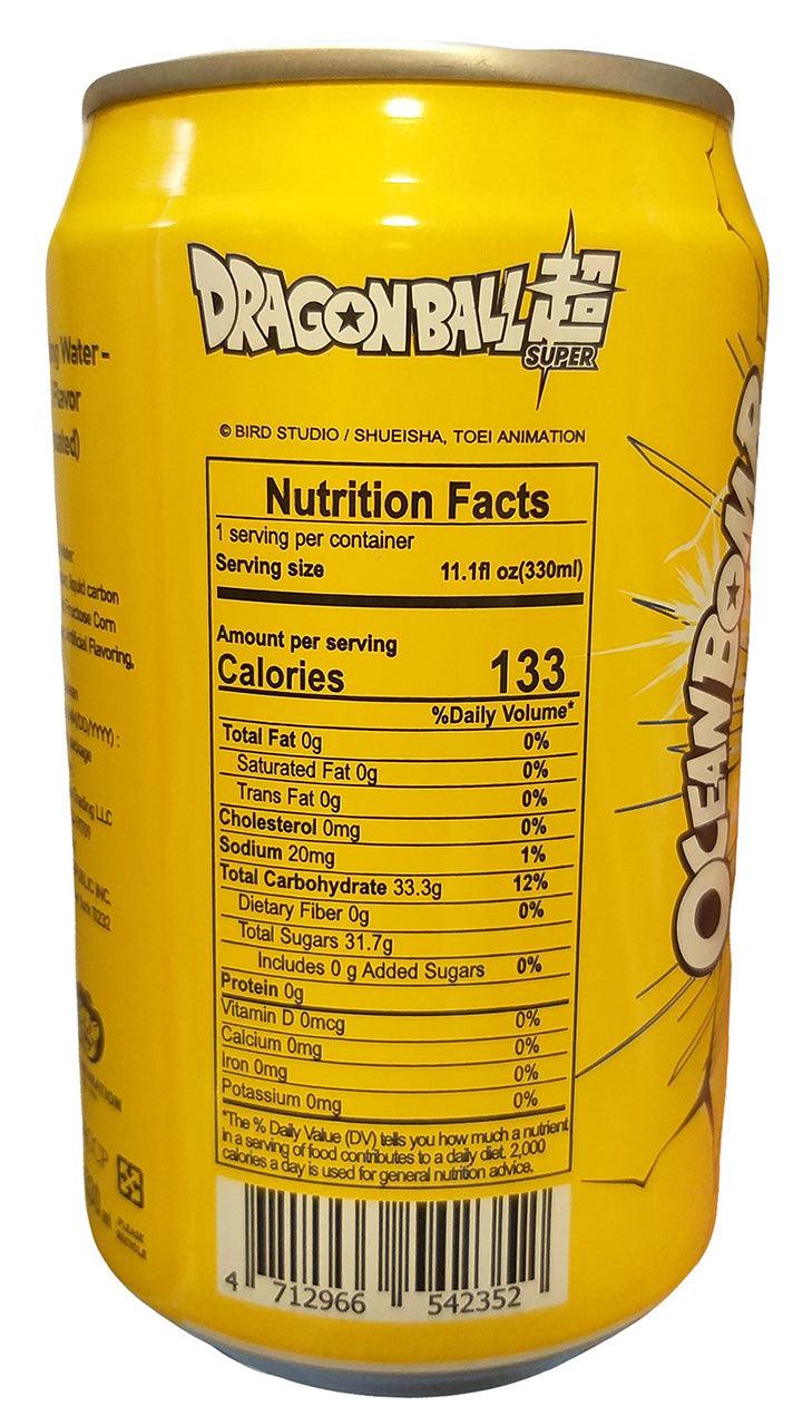 Ocean Bomb - Dragon Ball Z Soda Vegeta (Vanilla Flavor), 11.1 Ounces (1 Can) - Mighty Depot