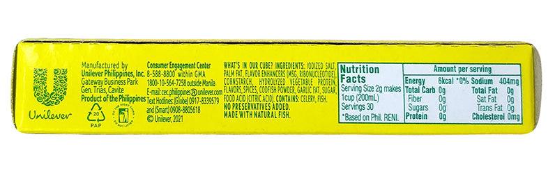 Knorr - Fish Broth Cubes, 2.12 Ounces (1 Box) - Mighty Depot