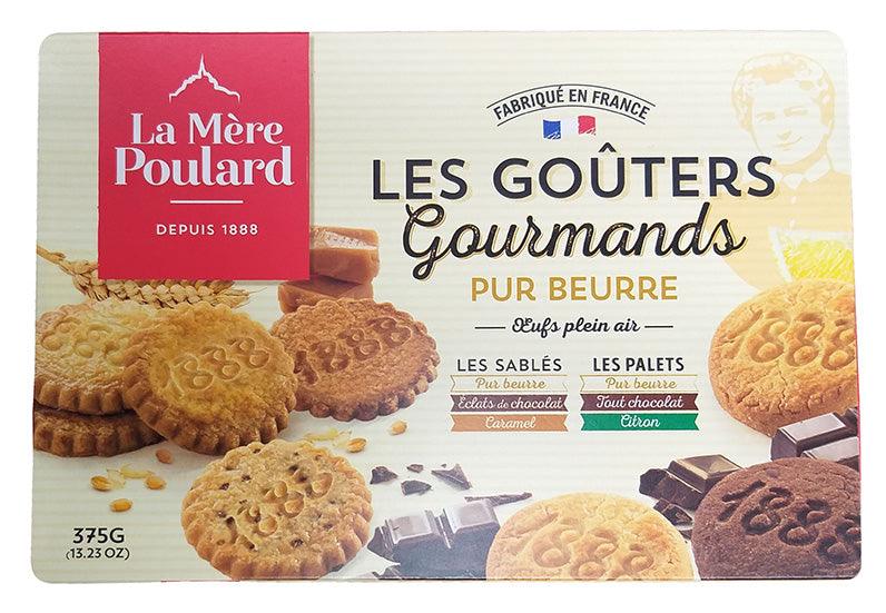 La Mere Poulard - Les Goutars Gourmands Pur Beurre, 13.23 Ounces (1 Box) - Mighty Depot