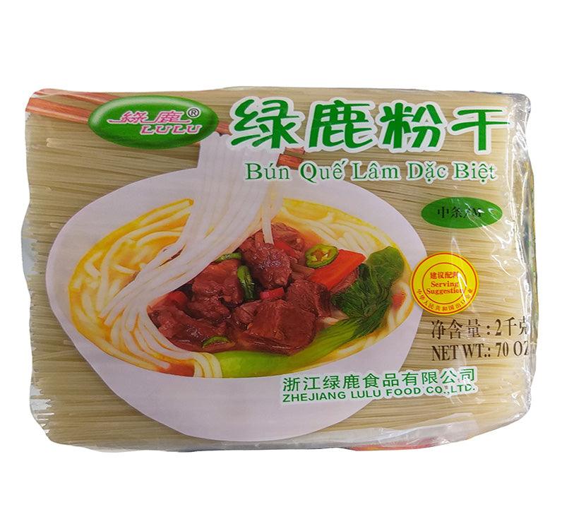 Zhe Jiang Lulu - Rice Vermicelli, 4.37 Pounds (1 Bag) - Mighty Depot