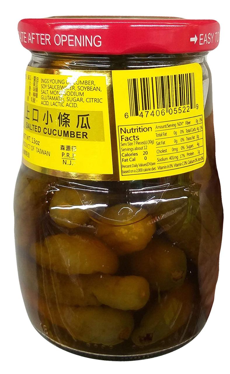 Golden Buffalo - Salted Cucumber, 13 Ounces (1 Jar) - Mighty Depot