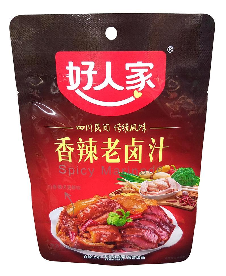 Hǎo Rénjiā - Spicy Marinade, 4.23 Ounces (1 Pouch) - Mighty Depot