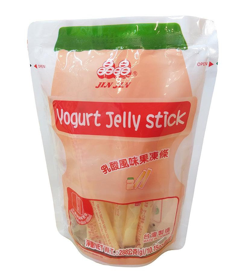 Jin Jin - Yogurt Jelly Stick, 10.15 Ounces (1 Bag) - Mighty Depot