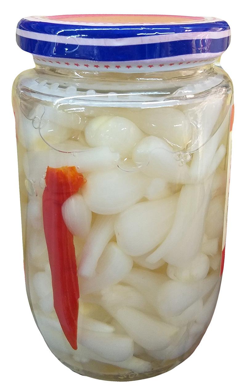 Tristar Brand - Pickled Leek in Brine, 13.4 Ounces (1 Jar) - Mighty Depot