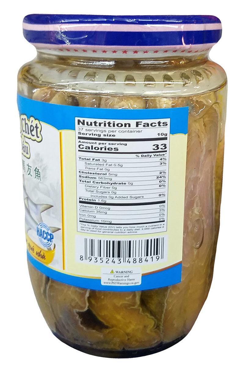 Sealand - Salted Fourfinger Threadfin in Soya Bean Oil, 13 Ounces (1 Jar) - Mighty Depot