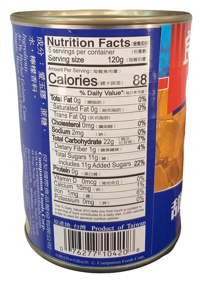 Companion - Sweet Amber Herbal Jelly, 1.3 Pounds (1 Can) - Mighty Depot