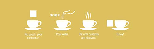 GoTo Tea Instant Crystal Honey Ginger Tea (40 Tea Bags) - Mighty Depot