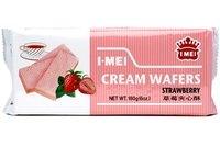 Imei Strawberry Cream Wafers 7.05oz(pack of 1) - Mighty Depot