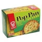 Garden Pop-pan Spring Onion Crackers 8 Oz (Pack of 2) - Mighty Depot