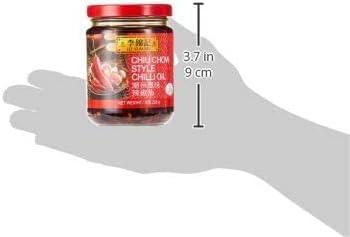 Lee Kum Kee Chiu Chow Chili Oil, 7.2 Ounce - Mighty Depot