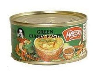 Maesri Thai Green Curry Paste - 4 Oz (6-pack) - Mighty Depot